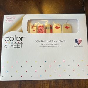 Father Christmas Color Street Nail Strips-RETIRED